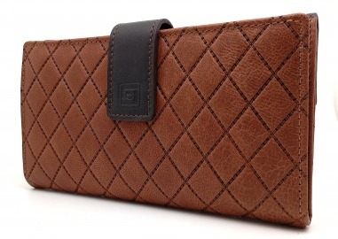 cartera marrón mujer